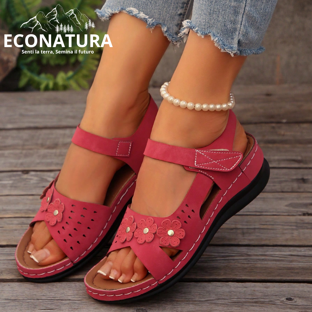 SANDALI ORTOPEDICI CHARLOTTE - ECONATURA™ | EDIZIONE PREMIUM