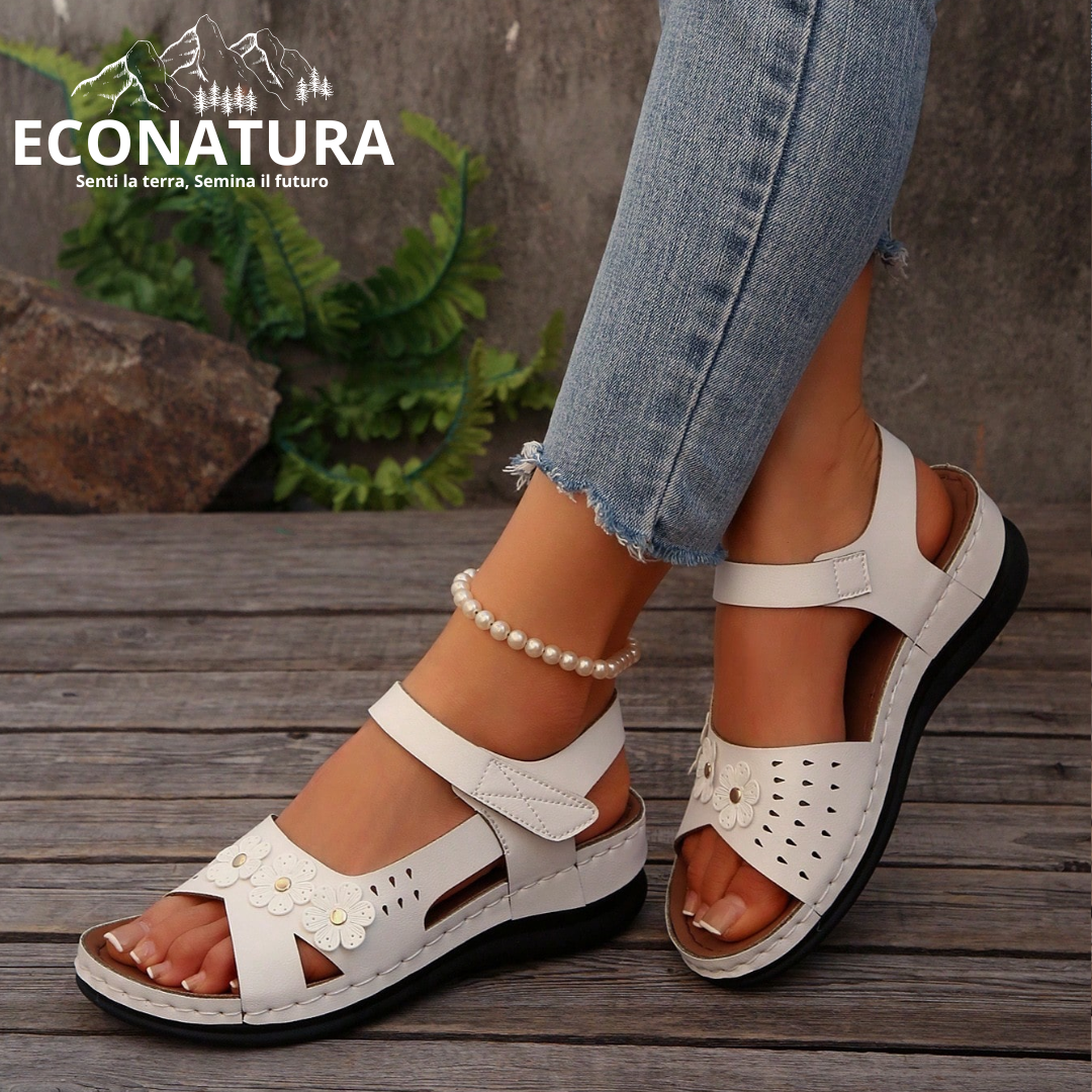SANDALI ORTOPEDICI CHARLOTTE - ECONATURA™ | EDIZIONE PREMIUM