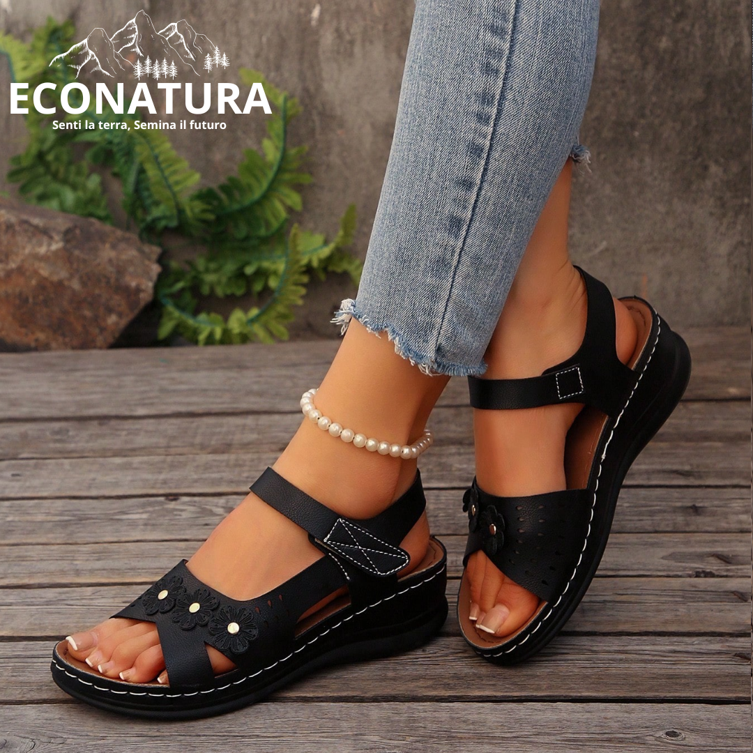 SANDALI ORTOPEDICI CHARLOTTE - ECONATURA™ | EDIZIONE PREMIUM