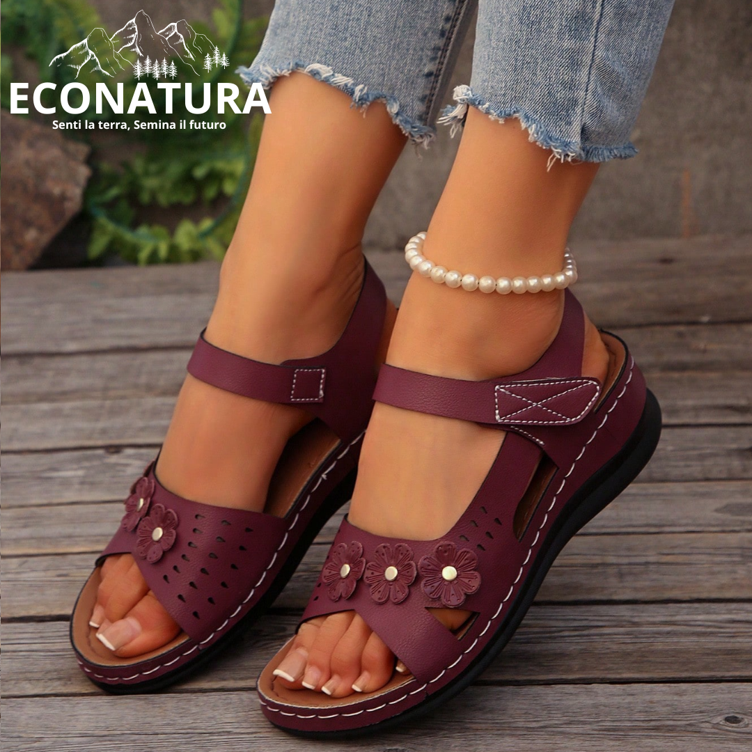 SANDALI ORTOPEDICI CHARLOTTE - ECONATURA™ | EDIZIONE PREMIUM