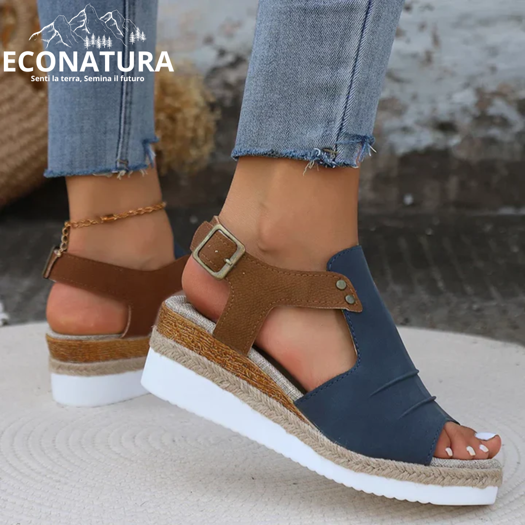SANDALI ORTOPEDICI SABBIA - ECONATURA™ | EDIZIONE PREMIUM