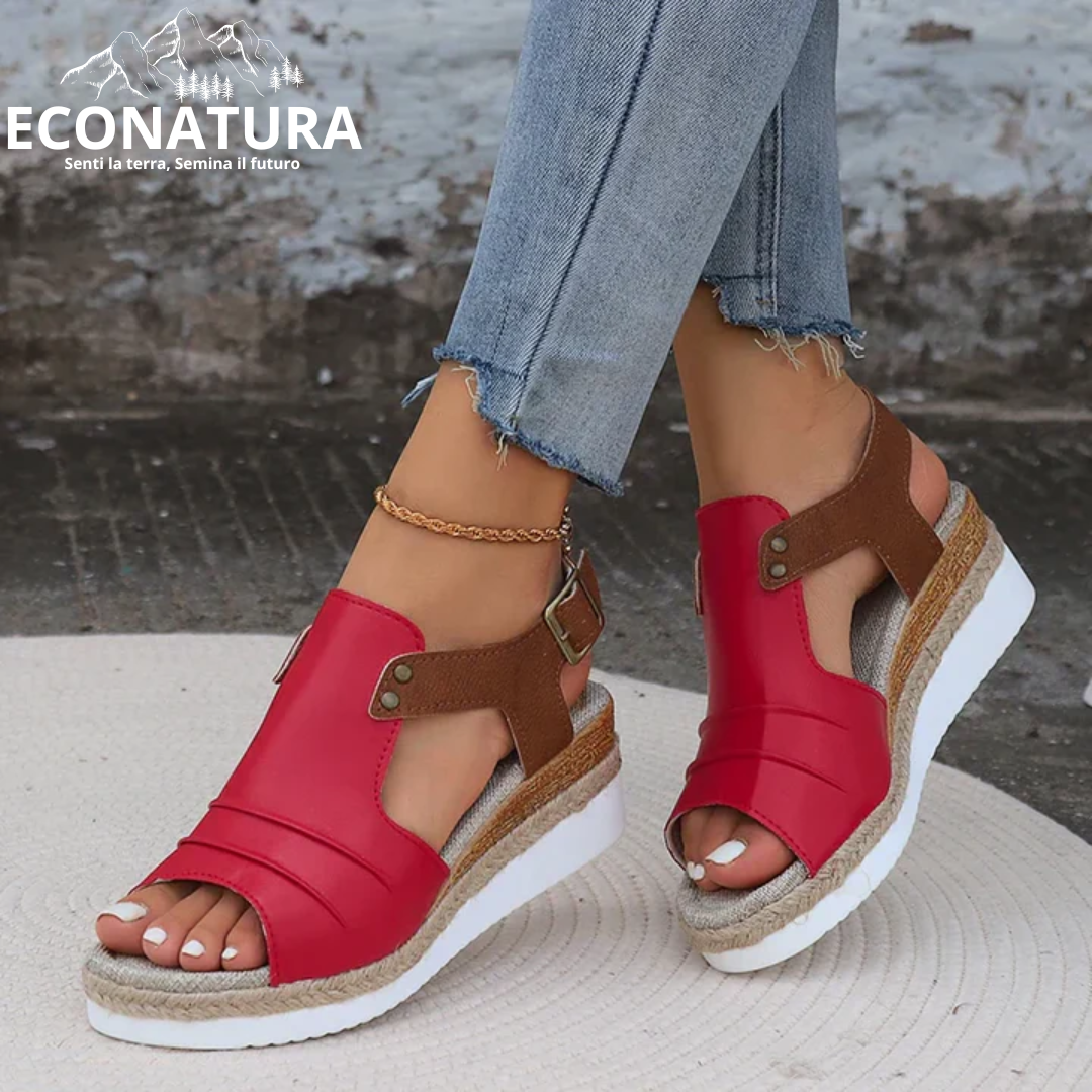 SANDALI ORTOPEDICI SABBIA - ECONATURA™ | EDIZIONE PREMIUM
