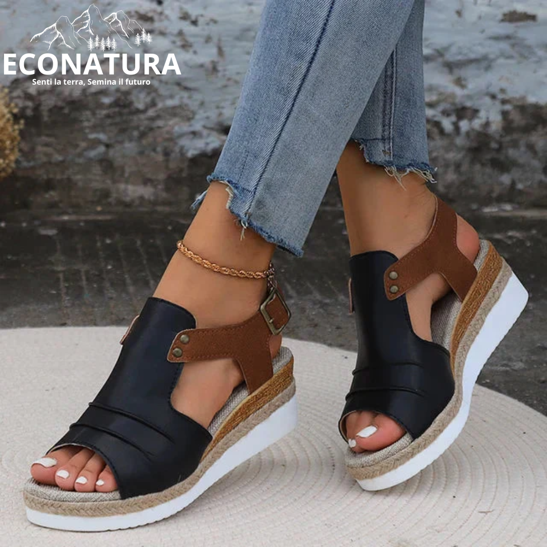 SANDALI ORTOPEDICI SABBIA - ECONATURA™ | EDIZIONE PREMIUM